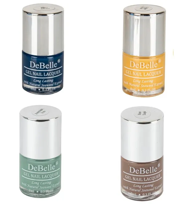 DeBelle_Gel_Nail_Lacquer_Combo_Of_4_Banana_Chocochip_Pastels