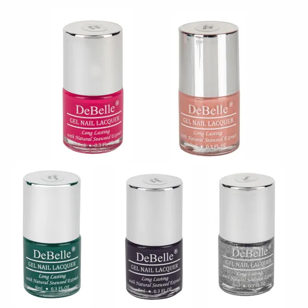 DeBelle_Gel_Nail_Lacquers_Combo_Of_5_Sparkling_Kale_Pastels