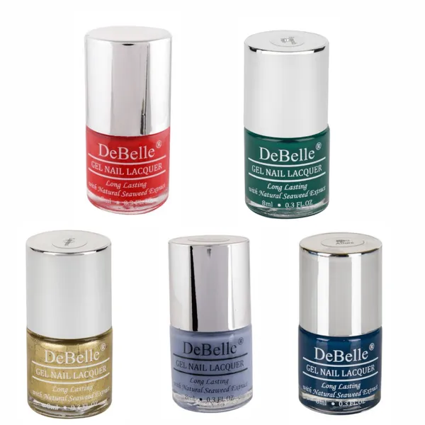 DeBelle_Gel_Nail_Lacquers_Combo_Of_5_Sparkling_Passion_Pastels