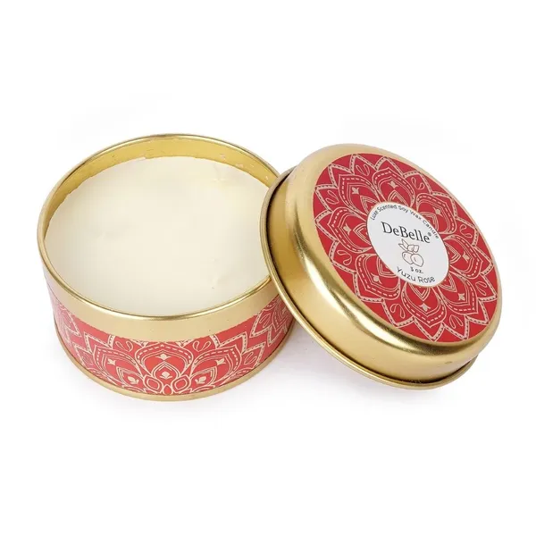 DeBelle_Luxe_Scented_Soy_Wax_Candle_Yuzu_Rose