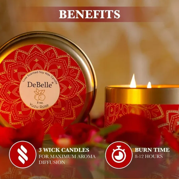 DeBelle_Luxe_Scented_Soy_Wax_Candle_Yuzu_Rose