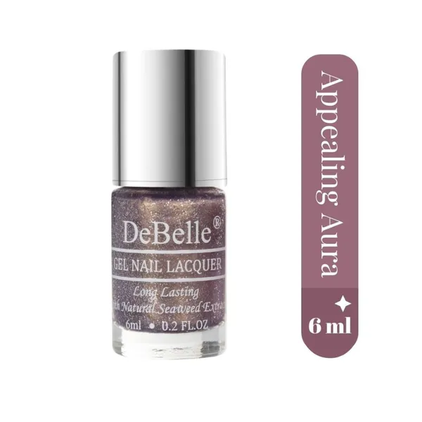 DeBelle_Gel_Nail_Lacquer_Appealing_Aura_Purple_With_Silver_Shimmer_6_Ml