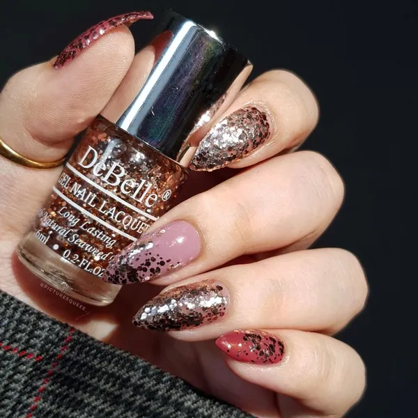 DeBelle_Gel_Nail_Lacquer_Elite_Tiffany_Rose_Gold_Flaky_Glitter_Top_Coat_6_Ml