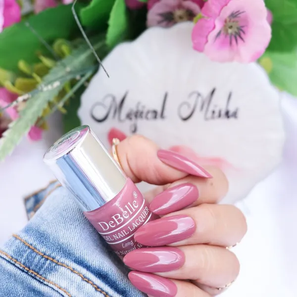 DeBelle_Gel_Nail_Lacquer_Magical_Misha_Dark_Magenta_Mauve_Nail_Polish_6_Ml