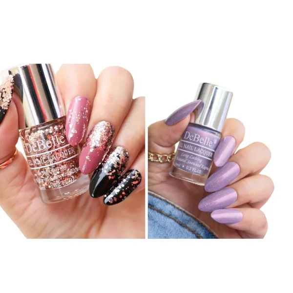 DeBelle_Gel_Nail_Lacquers_Combo_Of_2_Elite_Tiffany_Dainty_Diana_6_Ml_Each