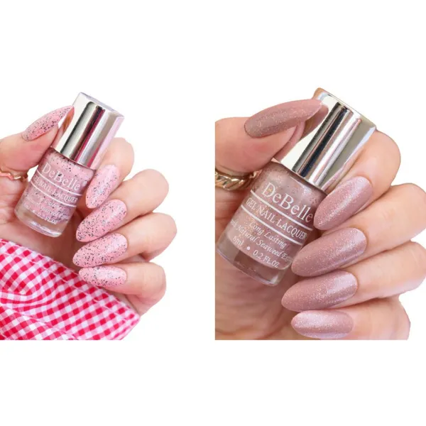 DeBelle_Gel_Nail_Lacquers_Combo_Of_2_Inspiring_Ira_Angelic_Saira_6_Ml_Each