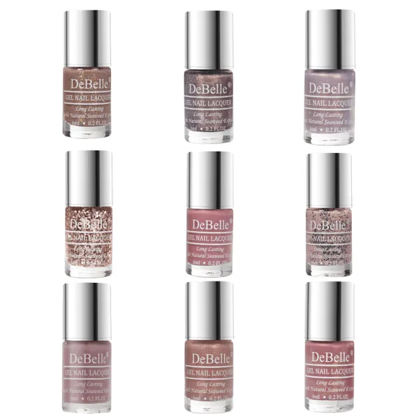 DeBelle_Gel_Nail_Polish_Mademoiselle_Mauve_Combo_Of_9_6_Ml_Each
