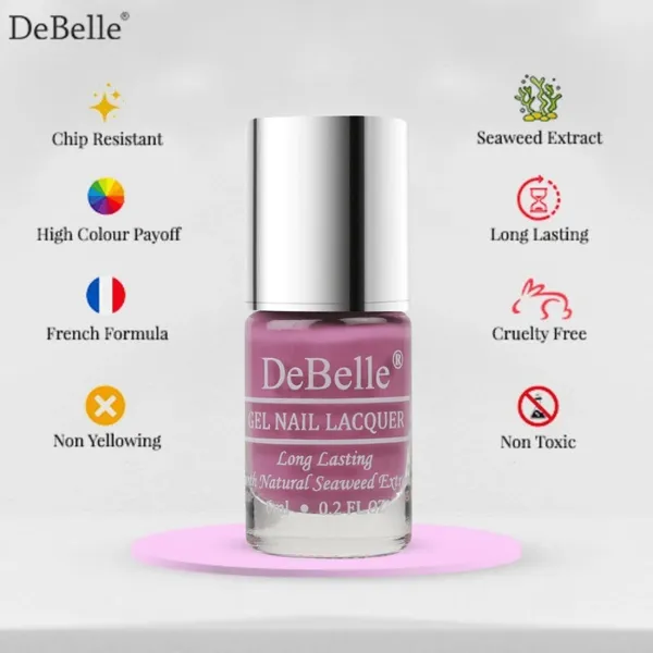 DeBelle_Gel_Nail_Lacquer_Flamboyant_Florina_Dark_Pink_Mauve_Nail_Polish_6_Ml