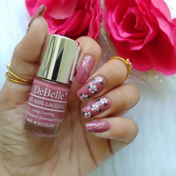DeBelle_Gel_Nail_Lacquer_Flamboyant_Florina_Dark_Pink_Mauve_Nail_Polish_6_Ml