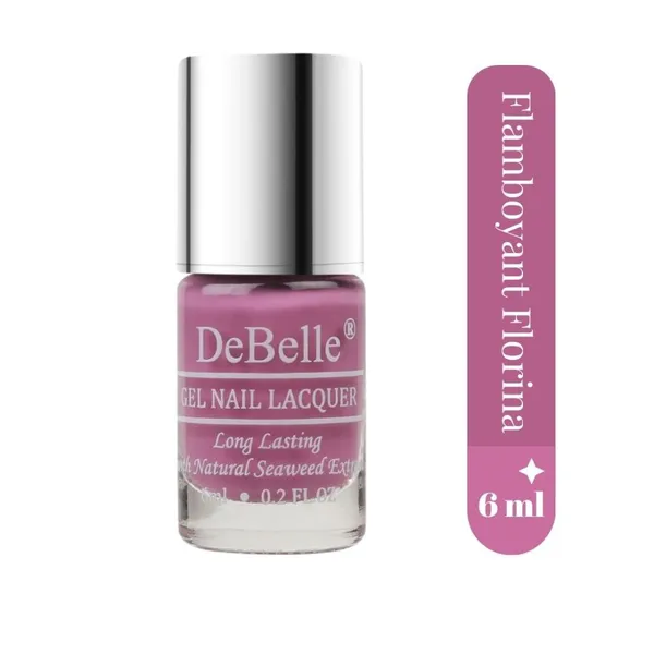 DeBelle_Gel_Nail_Lacquer_Flamboyant_Florina_Dark_Pink_Mauve_Nail_Polish_6_Ml