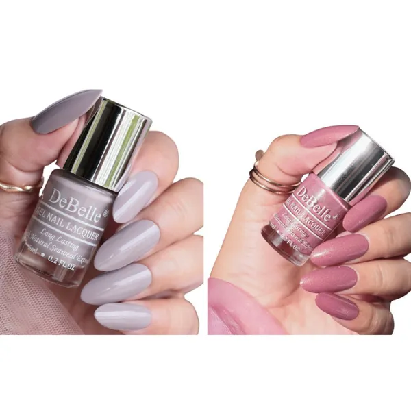 DeBelle_Gel_Nail_Polish_Gift_Set_Of_2_Natalie_Rhapsody_Classy_Chloe_6_Ml_Each