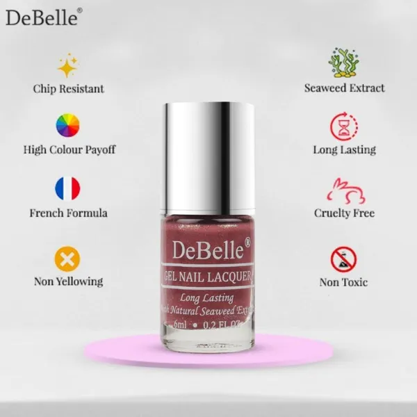 DeBelle_Gel_Nail_Polish_Gift_Set_Of_2_Natalie_Rhapsody_Classy_Chloe_6_Ml_Each