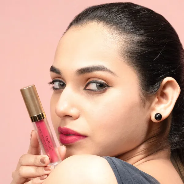DeBelle_Majestique_Matte_Liquid_Lipstick_Cabernet_Gabrielle_Fuschia_Pink_Enriched_With_Hyaluronic_Acid_And_Shea_Butter_3.5_Ml