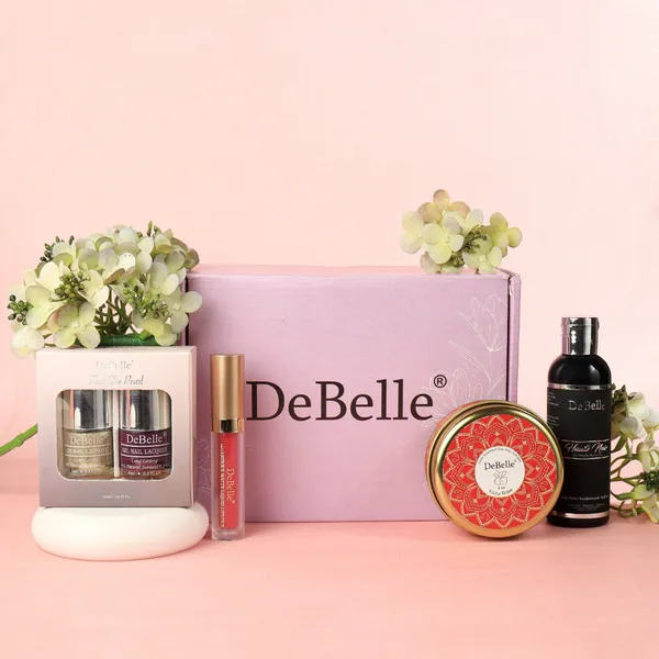 DeBelle_All_In_One_Beauty_Gift_Box_Nail_Polish_Lipstick_Scented_Candle_Body_Wash_Soap_Luxury_Gift_Set_For_Her