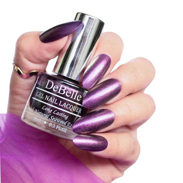 DeBelle_Gel_Nail_Lacquer_Magical_Marina_Dark_Purple_With_Light_Pink_Glitter_8_Ml