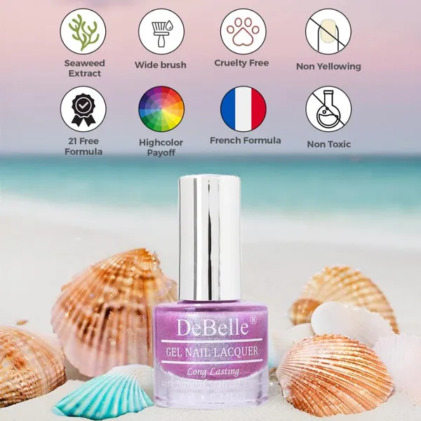 DeBelle_Gel_Nail_Lacquer_Unicorn_Pearl_Pink_With_Blue_Green_Glitter_8_Ml