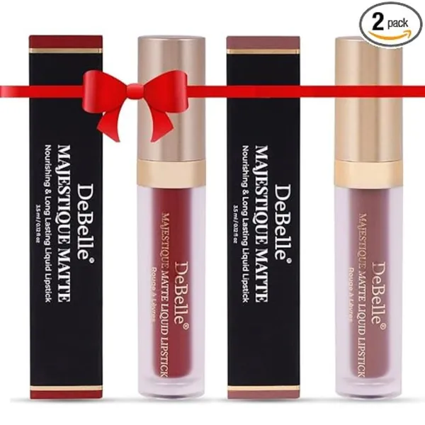 DeBelle_Majestique_Matte_Long_Lasting_Waterproof_Liquid_Lipstick_Combo_Of_2_Matte_Finish_Stays_Upto_7_Hours_Transfer_Free_Smudge_Waterproof_Lightweight_Cherry_Charlotte_Vivid_Valerie