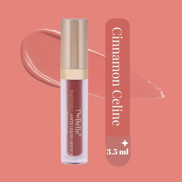 DeBelle_Majestique_Matte_Long_Lasting_Waterproof_Liquid_Lipstick_Combo_Of_2_Matte_Finish_Stays_Upto_7_Hours_Transfer_Free_Smudge_Waterproof_Lightweight_Cinnamon_Celine_Scarlet_Sophia
