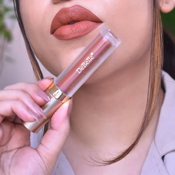 DeBelle_Matte_Matte_Liquid_Lipstick_Combo_Of_2_Hyaluronic_Acid_Shea_Butter_Stays_Upto_7_Hours_Transfer_Free_Smudge_Waterproof_Lightweight_Bronze_Bernadette_Caramel_Camille
