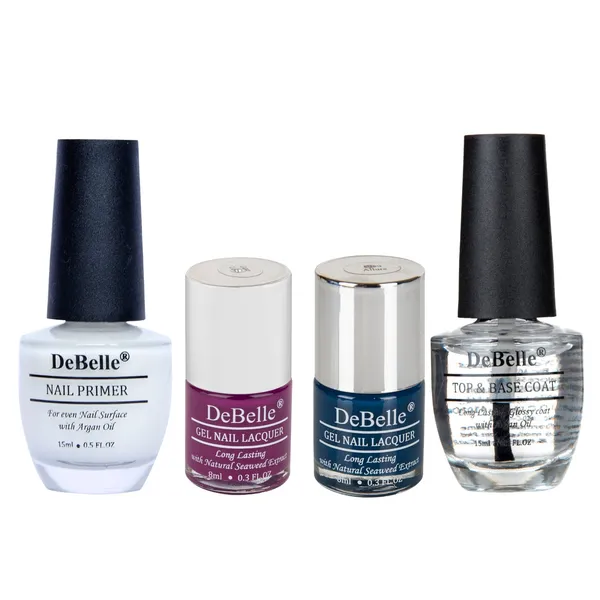DeBelle_Nail_Art_Manicure_Kit_Nail_Primer_Top_Base_Coat_Bleu_Allure_Luxe_Lotus