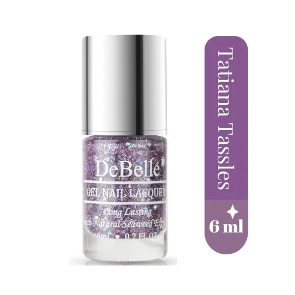 DeBelle_Nail_Polish_Combo_Offer_Pack_Of_4_Angelic_Saira_Elite_Tiffany_Inspiring_Ira_Tatiana_Tassles_24_Ml_6_Ml_Each