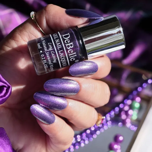 DeBelle_Mini_Nail_Polish_Combo_Offer_Pack_Of_4_Appealing_Aura_Poise_Nicole_Awesome_Andrea_Delightful_Daphne_24_Ml_6_Ml_Each