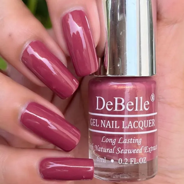 DeBelle_Mini_Nail_Polish_Combo_Offer_Pack_Of_4_Appealing_Aura_Poise_Nicole_Awesome_Andrea_Delightful_Daphne_24_Ml_6_Ml_Each