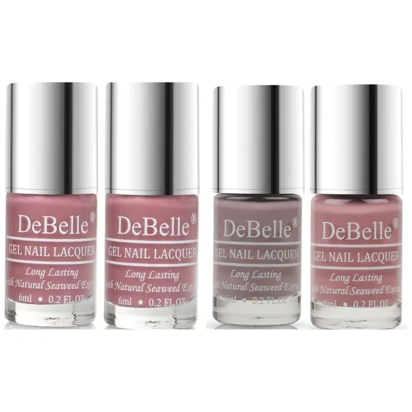 DeBelle_Gel_Nail_Polish_Combo_Pack_Of_4_Glamorous_Jessica_Magical_Misha_Natalie_Rhapsody_Blissful_Elizabeth