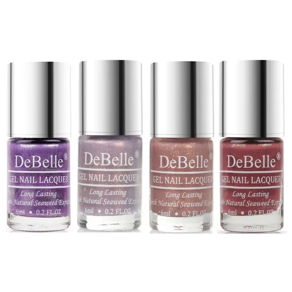 DeBelle_Gel_Nail_Polish_Combo_Pack_Of_4_Hello_Hannah_Dainty_Daina_Magnetic_Madelyn_Classy_Chloe