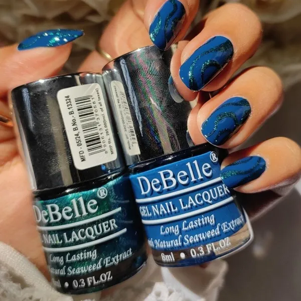DeBelle_Gel_Nail_Polish_Combo_Of_2_Bleu_Allure_Cosmic_Emerald