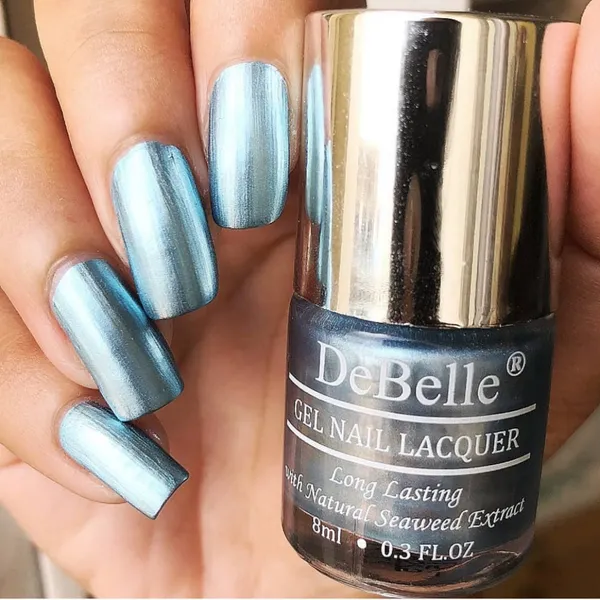 DeBelle_Gel_Nail_Lacquer_Aqua_Frenzy_Metallic_Light_Blue_Nail_Polish_8_Ml