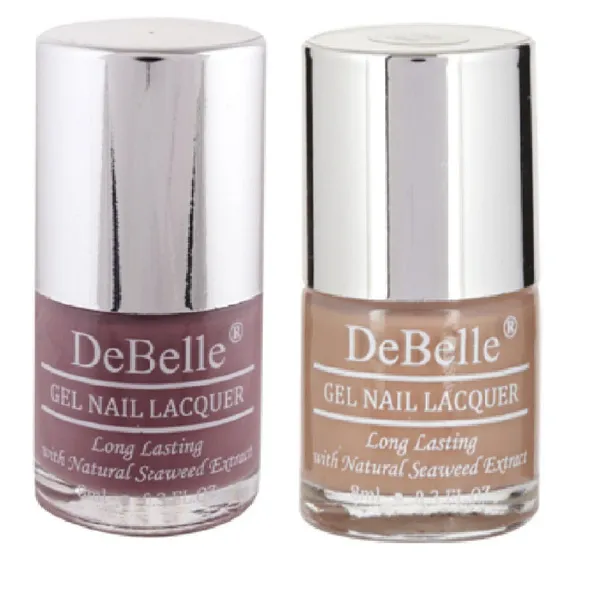 DeBelle_Fleur_De_Pearl_Gift_Set_Of_2_Nail_Polishes_Majestique_Mauve_Coco_Bean_16_Ml