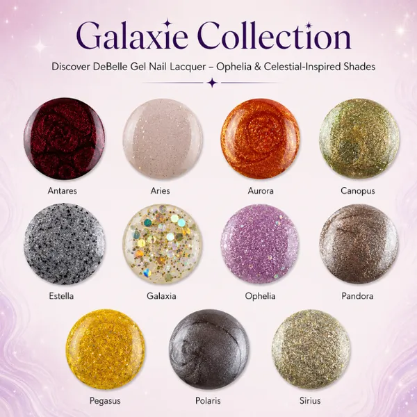 DeBelle_Gel_Nail_Lacquer_Ophelia_Lavender_With_Holo_Glitter_Nail_Polish_8_Ml