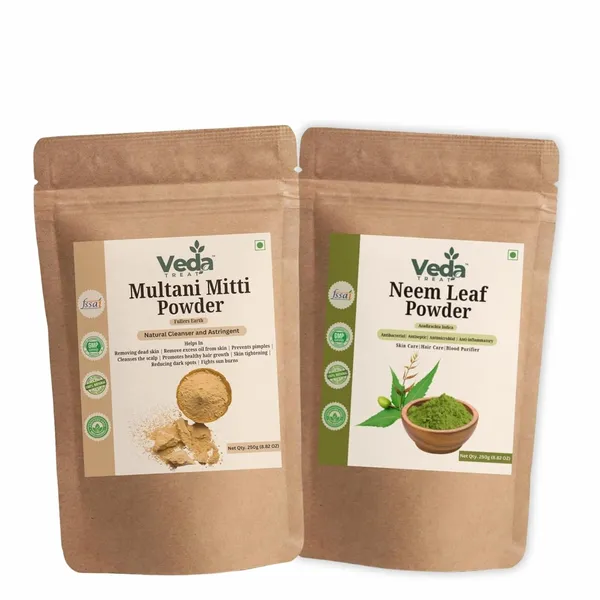 Multani_Mitti_And_Neem_Leaf_Powder_Pure_Natural__250_G_Combo_Pack_Of_2