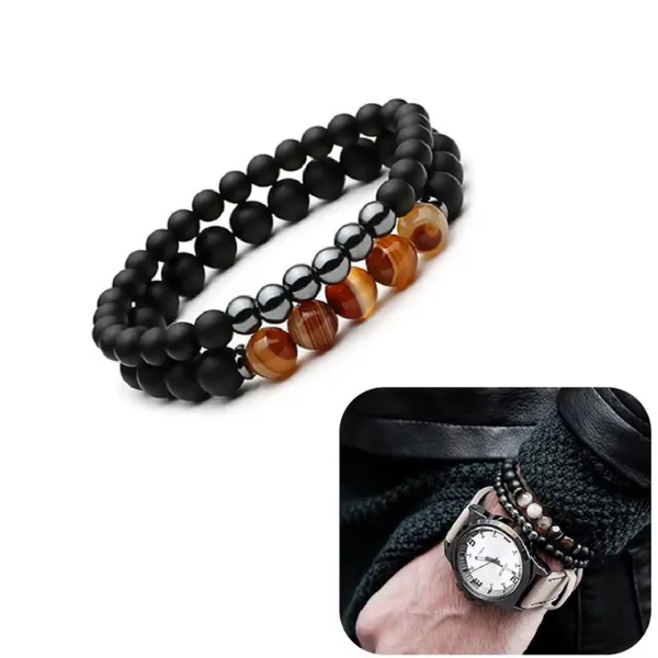 Natural_Matt_Agate_With_Hematite_Sardonyx_Piece_Bracelet