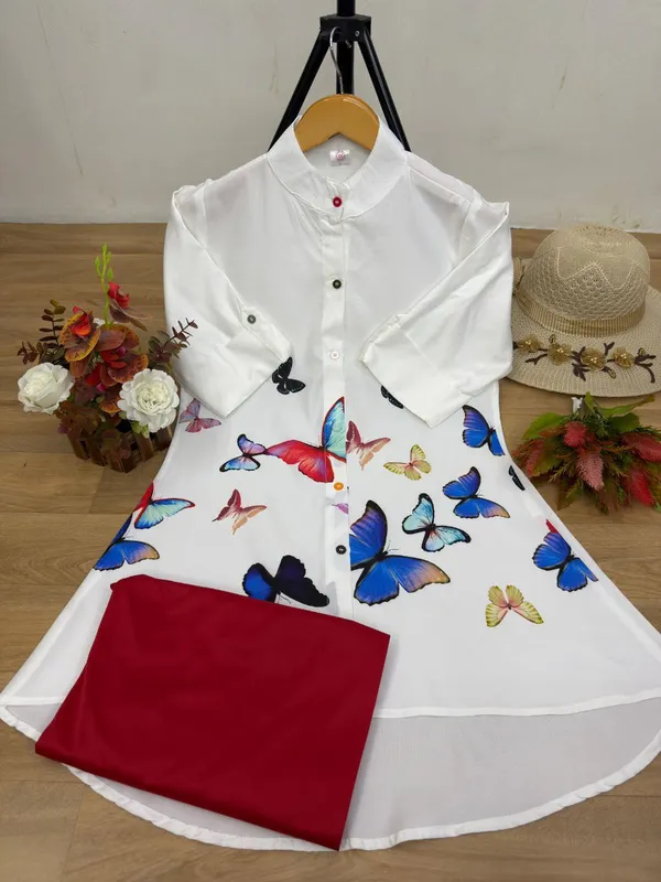 Tunic_Butterfly_Top_With_Red_Palazzo_Pants