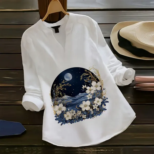 Midnight_Moon_Garden_Rayon_White_Ladies_Top