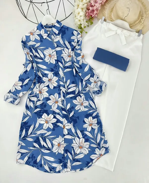 Blue_Floral_Printed_Top_with_Palazzo