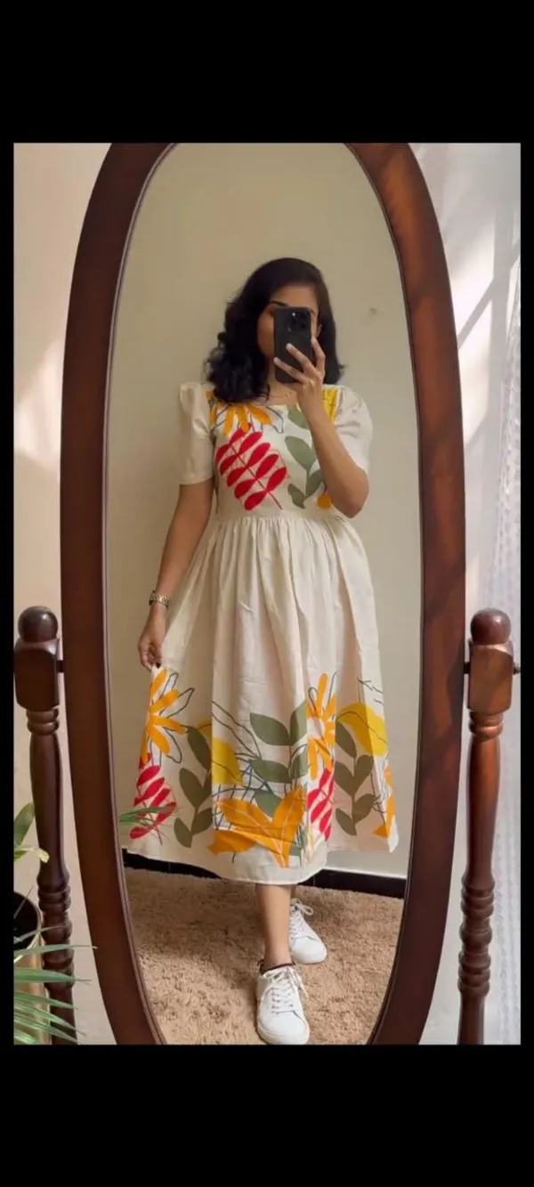 Cream_Floral_Cotton_Printed_Casual_Trending_Midi_Dress