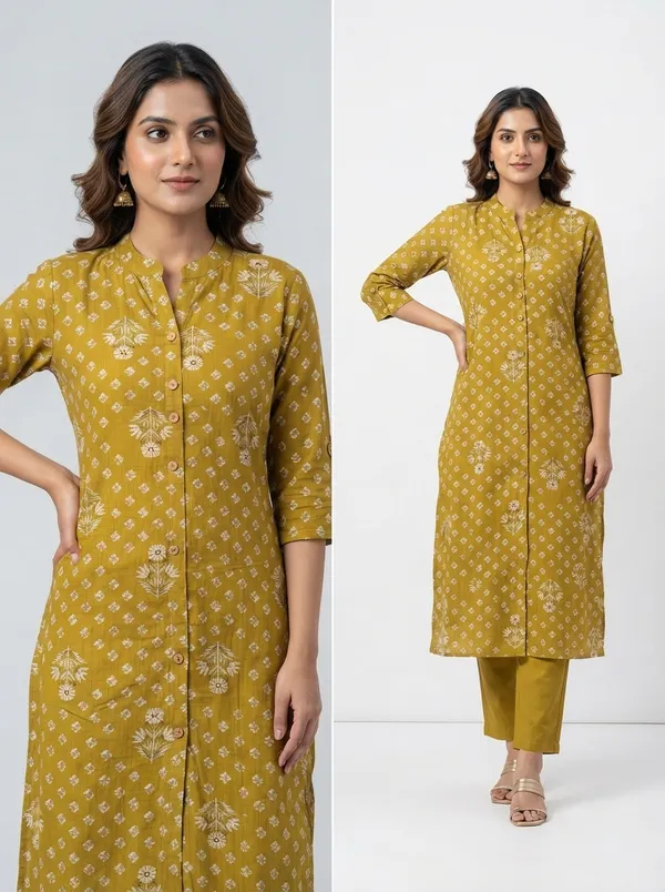 Bandhani_Yellow_Sunshine_kurta_set