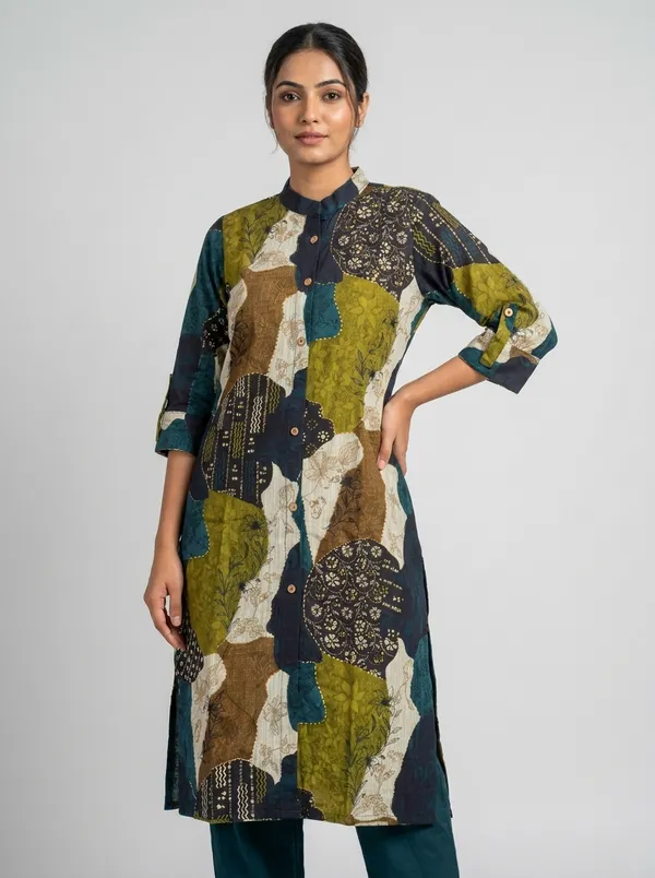 Pearl_Teal_Sunshine_kurta_set