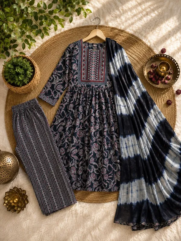 Navy_Blue_Trendy_kurta_set