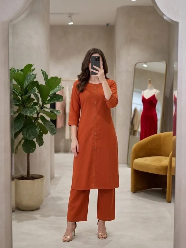 Rust_Premium_Easy_breezy_Co-ord_sets