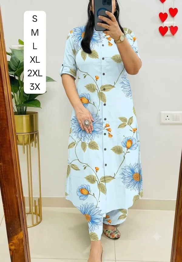 Sky_Blue_with_floral_print_Co-ord_Sets