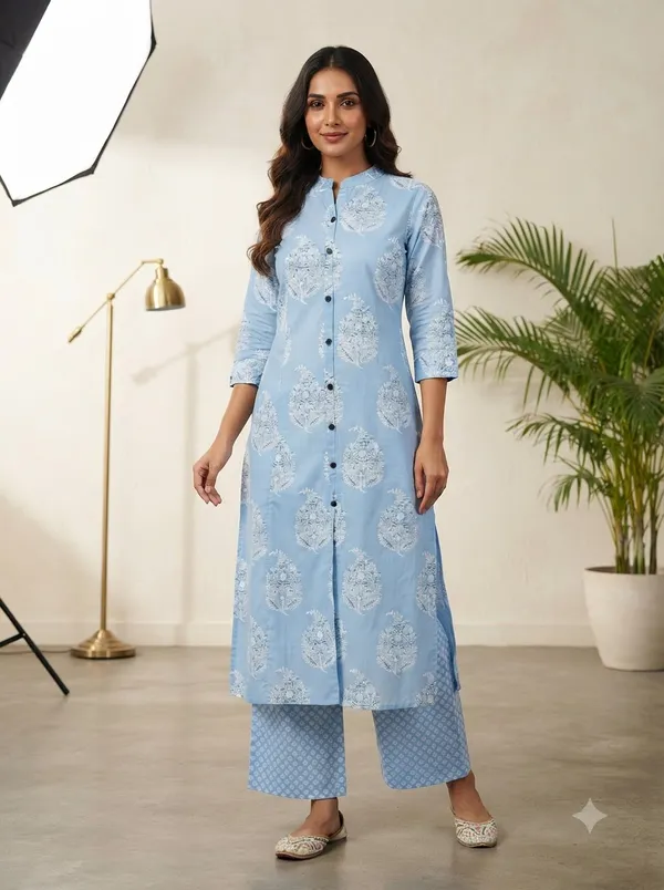 Light_Blue_with_white_floral_print_Co-ord_Sets