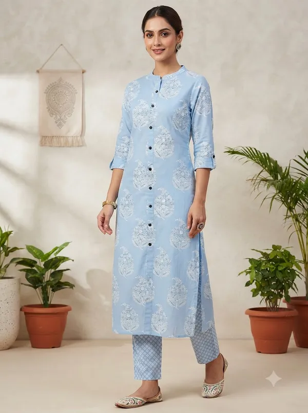 Light_Blue_with_white_floral_print_Co-ord_Sets