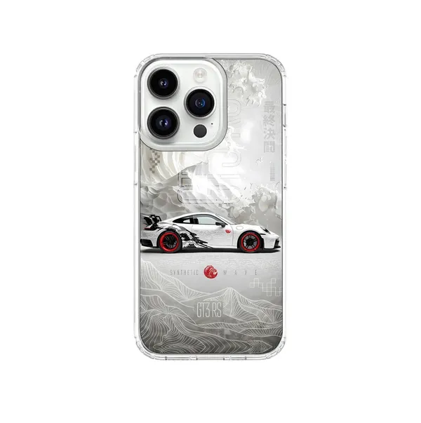 GT3_RS_Sports_Car_Transparent_Phone_Case_with_Japanese_Wave_Design_-_iPhone_Compatible