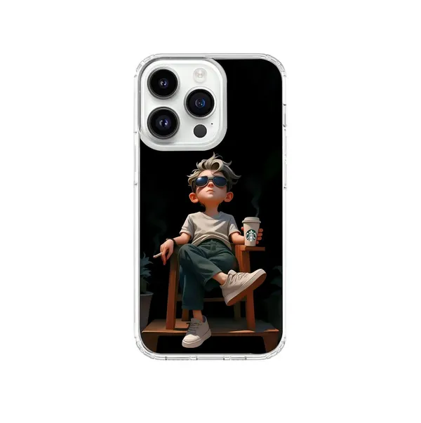 Stylish_Character_Art_Transparent_Phone_Case_for_iPhone