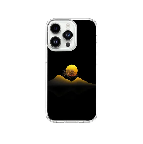 Minimalist_Moon_&_Tree_Design_Clear_Phone_Case_for_iPhone