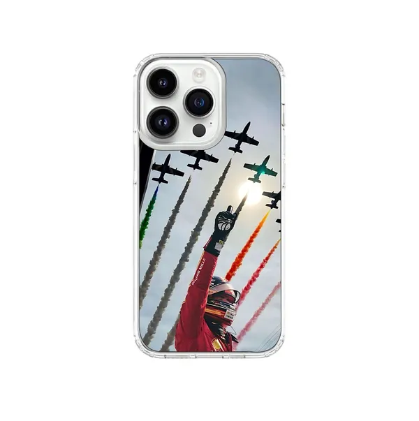iPhone_Clear_Case_with_Colorful_Aircraft_Formation_Design